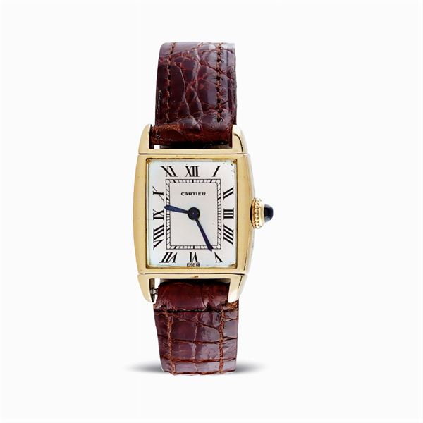 Cartier Reverso, orologio da donna  (anni 70)  - Asta GIOIELLI E OROLOGI - Colasanti Casa d'Aste