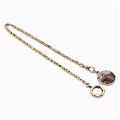 Catena Orologio in Oro Giallo 18kt