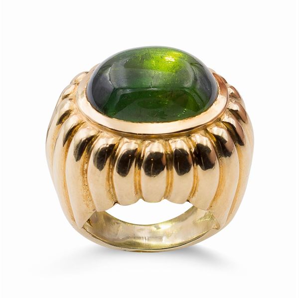 David Webb, anello in oro giallo 18kt