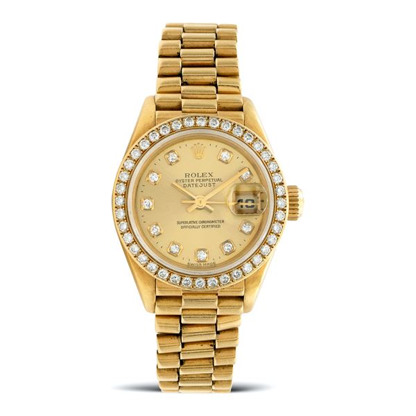 Rolex Oyster Perpetual Datejust Lady, orologio da donna