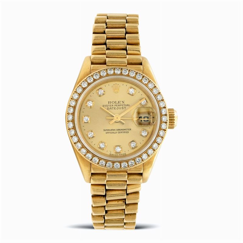 Rolex Oyster Perpetual Datejust Lady, Orologio da Donna