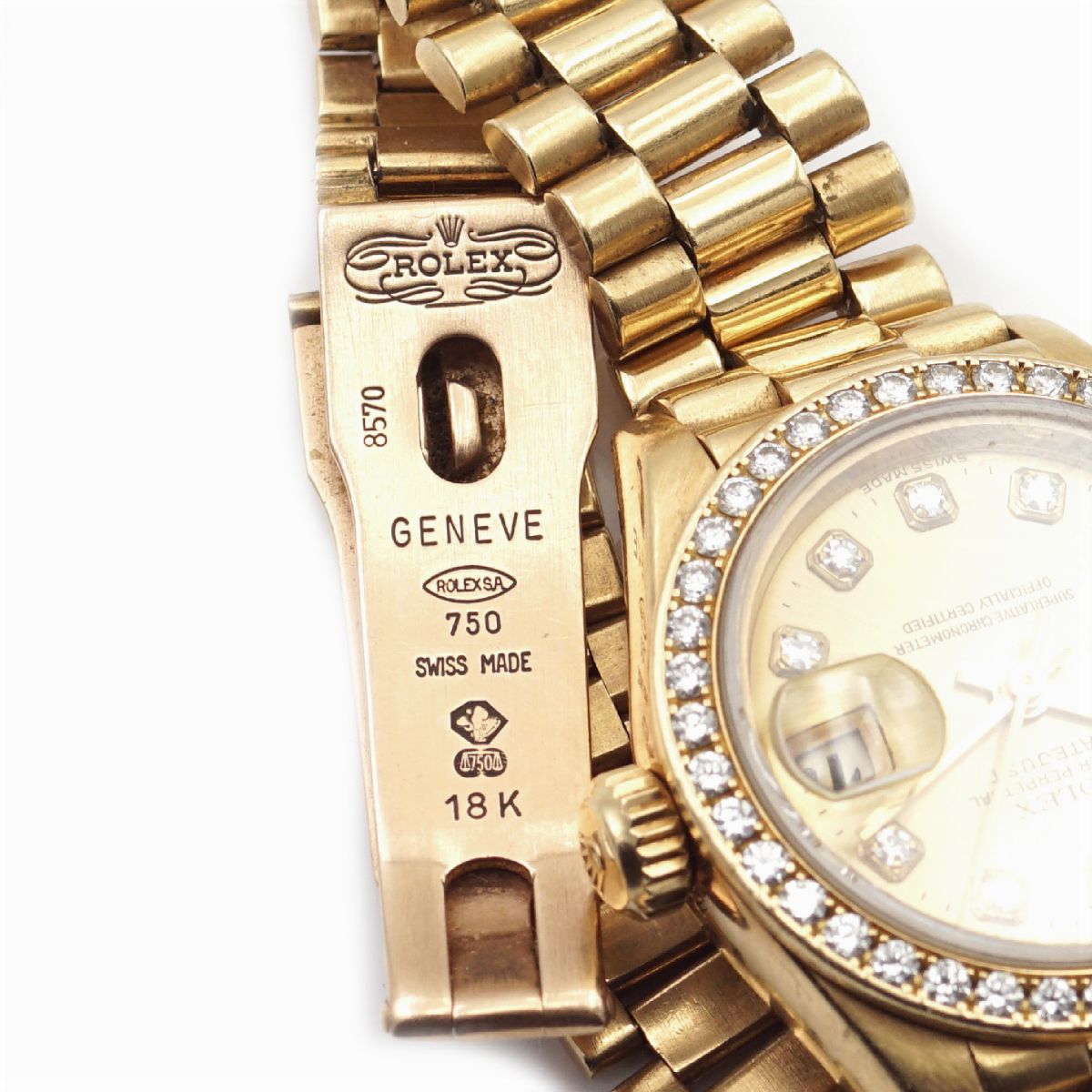 Rolex Oyster Perpetual Datejust Lady, Orologio da Donna