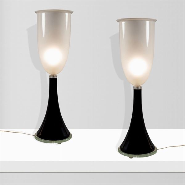 French manufacture (2)  (20th century)  - Auction DESIGN & DECORATIVE ARTS - Colasanti Casa d'Aste