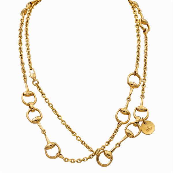 Gucci collezione "Horsebit" collana