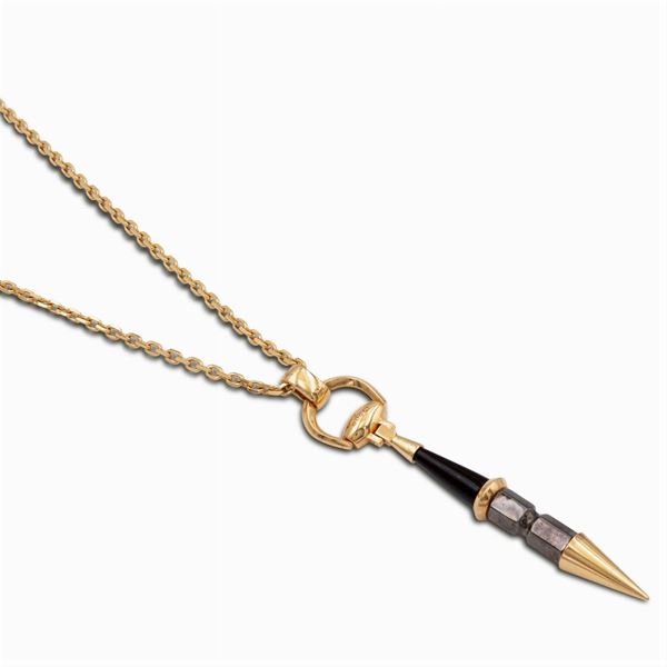 Gucci collezione "Horsebit" collana