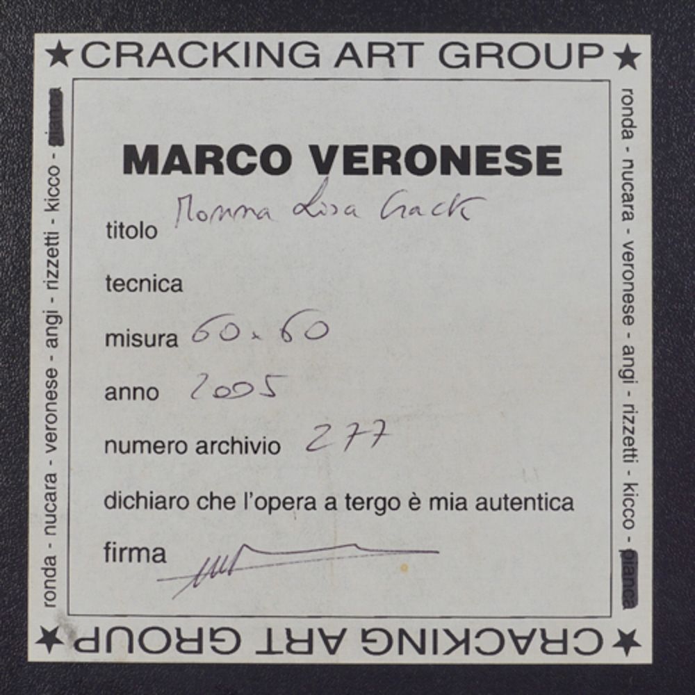 Marco Veronese - Cracking Art Group