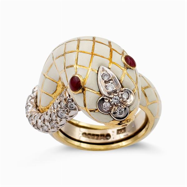 David Webb, anello a serpente