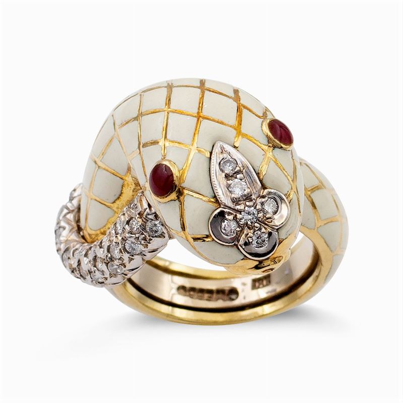 David Webb, Anello a Serpente