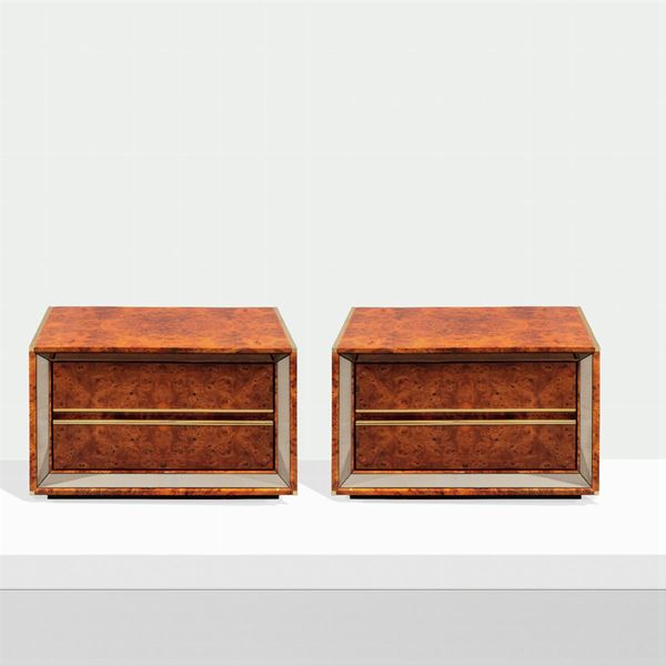 Willy Rizzo, attribuito (2)  (Italia, 1970 circa)  - Asta DESIGN & ARTI DECORATIVE DEL 900 - Colasanti Casa d'Aste