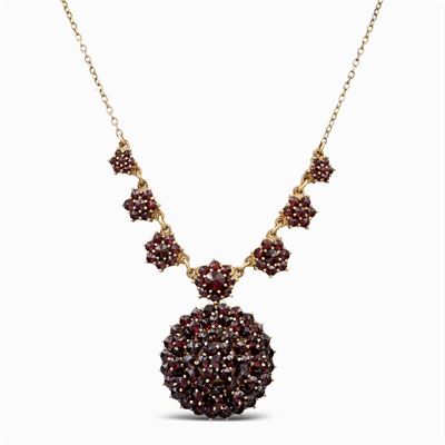 Collana in Oro Rosa 9kt e Argento
