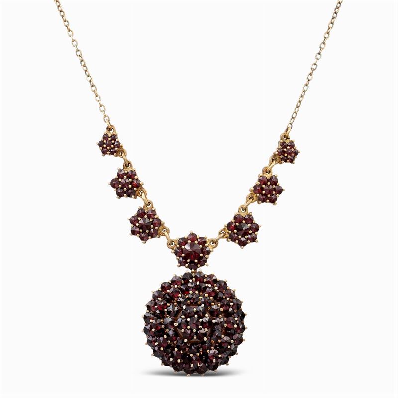 Collana in Oro Rosa 9kt e Argento