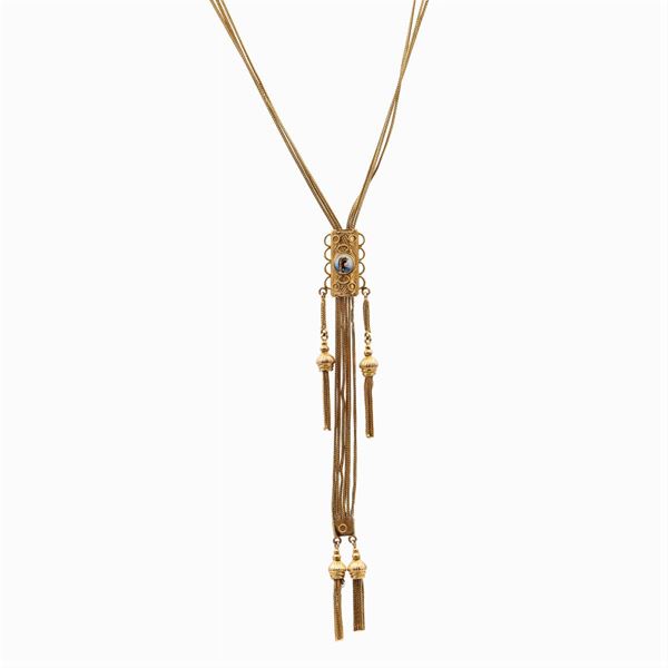 9kt gold necklace