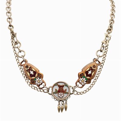 Chatelaine da Orologio in Argento