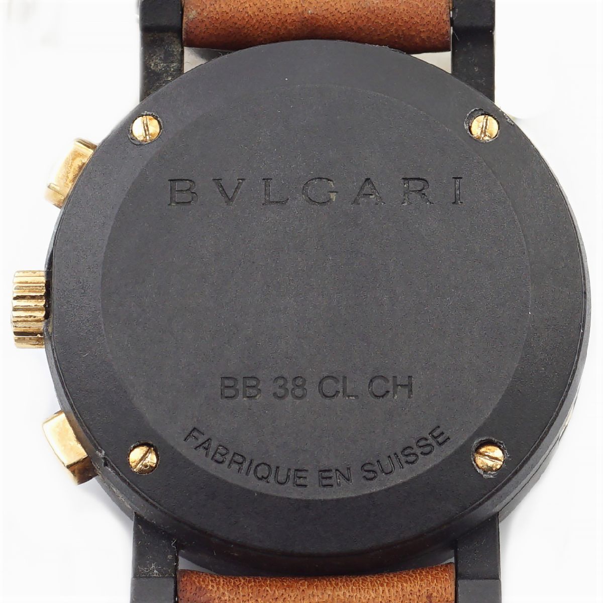 Bulgari Carbongold Roma, Orologio Cronografo da Polso