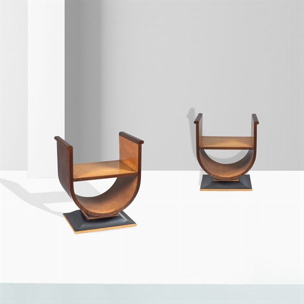 Italian manufacture  (1930/40s)  - Auction DESIGN & DECORATIVE ARTS - Colasanti Casa d'Aste