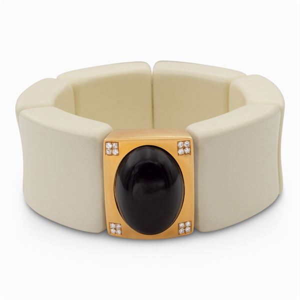 Bracciale a manetta in avorio