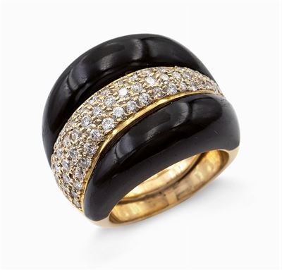 David Webb, Anello in Oro Giallo 18kt