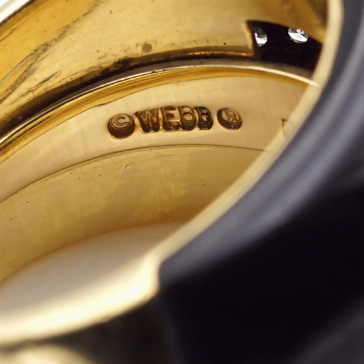David Webb, Anello in Oro Giallo 18kt