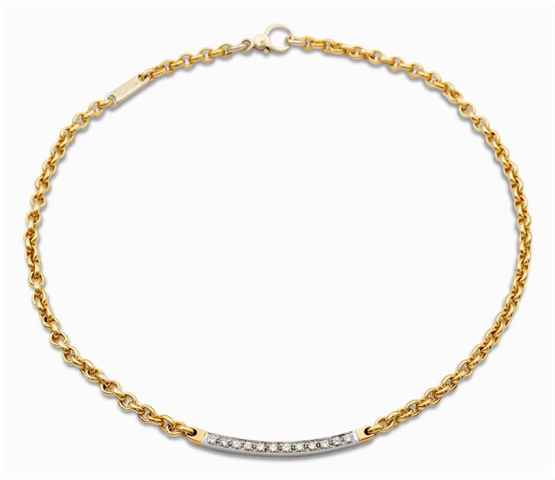 Pomellato, Collana in Oro Giallo 18kt