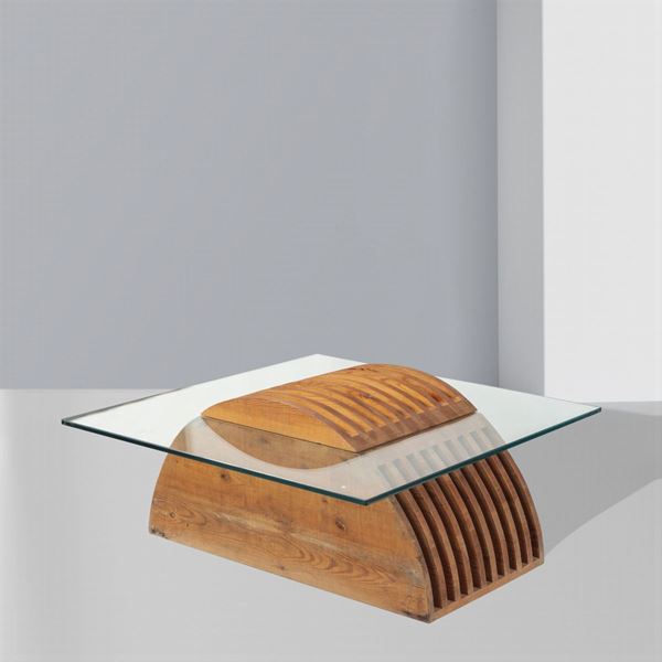 Mario Ceroli, prod. Poltronova  (Italia, 1970 circa)  - Asta DESIGN & ARTI DECORATIVE DEL 900 - Colasanti Casa d'Aste