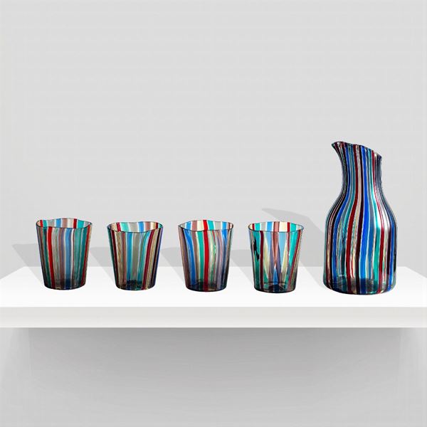 Gio Ponti, prod. Venini (5)  (Murano, anni 60)  - Asta DESIGN & ARTI DECORATIVE DEL 900 - Colasanti Casa d'Aste