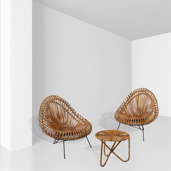 Janine Abraham & Dirk Jan Rol (3)  (Italia, 1950s)  - Auction DESIGN & DECORATIVE ARTS - Colasanti Casa d'Aste