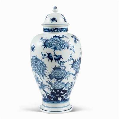 Meissen, Vaso con Coperchio in Porcellana