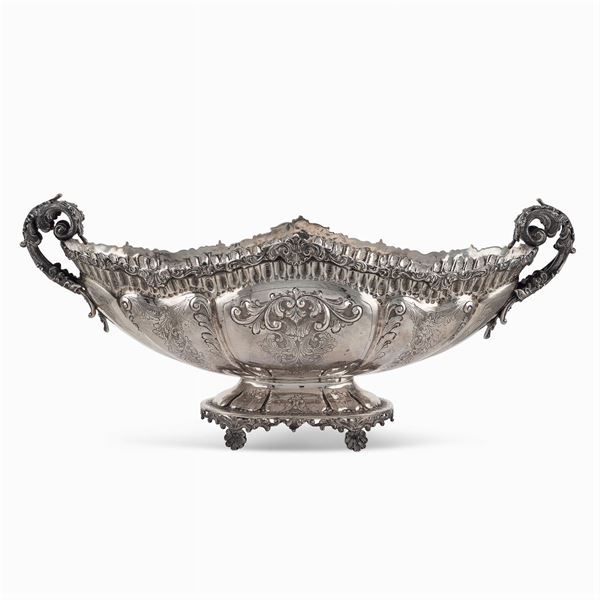 Silver centerpiece