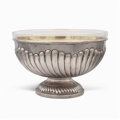 Bowl in Metallo Argentato