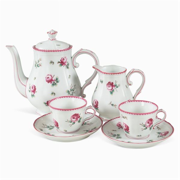 Richard Ginori, polychrome porcelain coffee service (14)