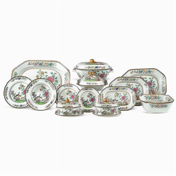 Spode, servizio da tavola in ceramica policroma (81)