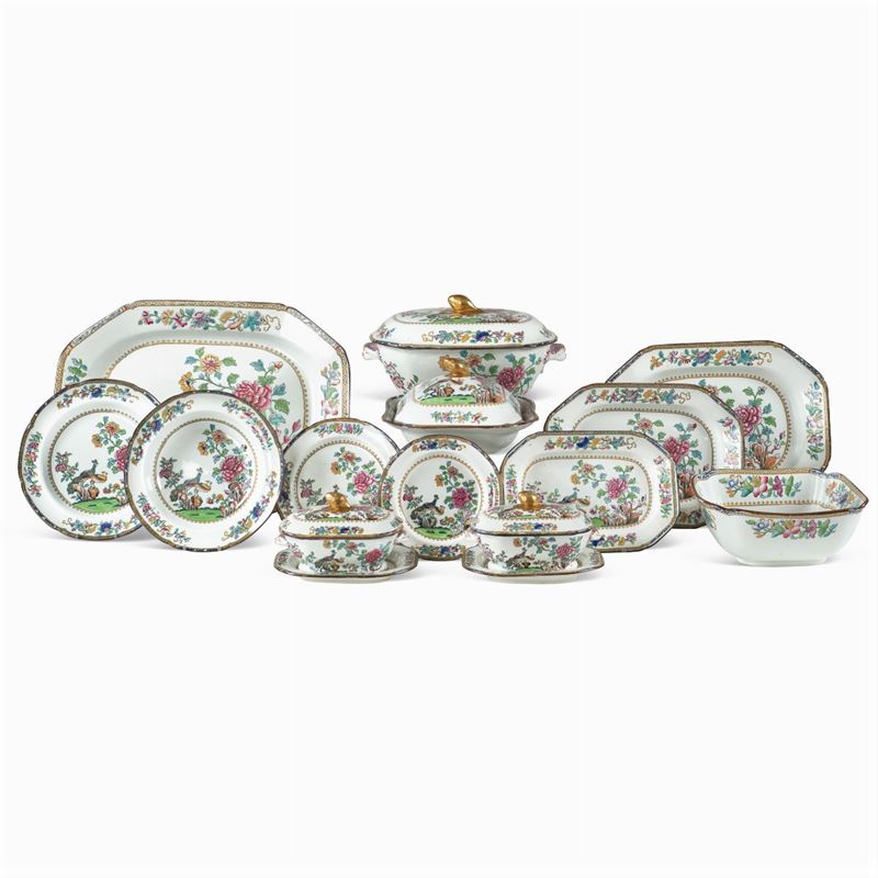 Spode, Servizio da Tavola in Ceramica Policroma (81)