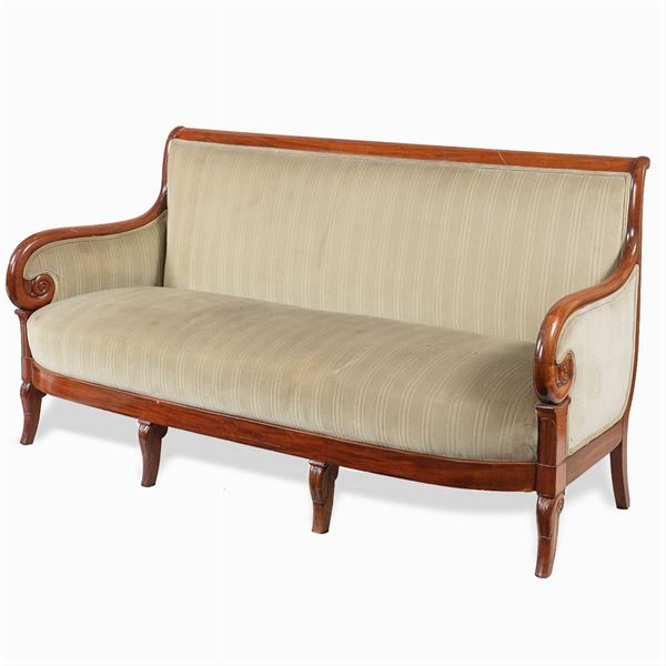 Mahogany sofa