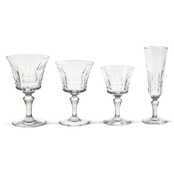 Baccarat, servizio di bicchieri in cristallo (40)
