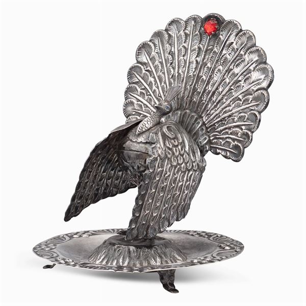 Silver salt cellar  (20th century)  - Auction FINE SILVER AND THE ART OF THE TABLE - Colasanti Casa d'Aste