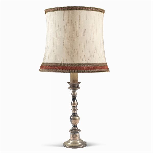 Lampada in argento
