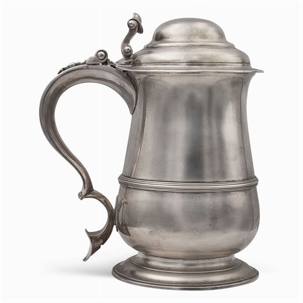 Tankard in argento, Giorgio II
