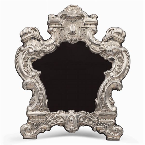 Silver frame  (Italy, 20th century)  - Auction FINE SILVER AND THE ART OF THE TABLE - Colasanti Casa d'Aste