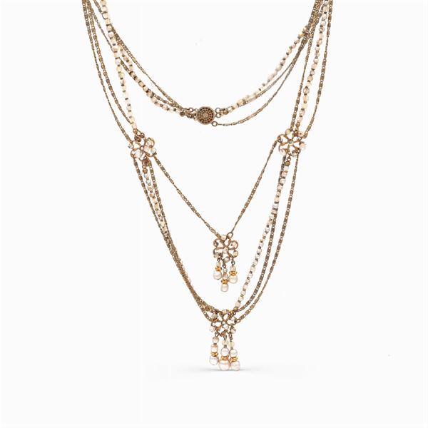 Miriam Haskell, collana bijou vintage
