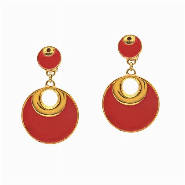 Valentino, orecchini bijou vintage  - Asta FASHION VINTAGE E BIJOU - Colasanti Casa d'Aste