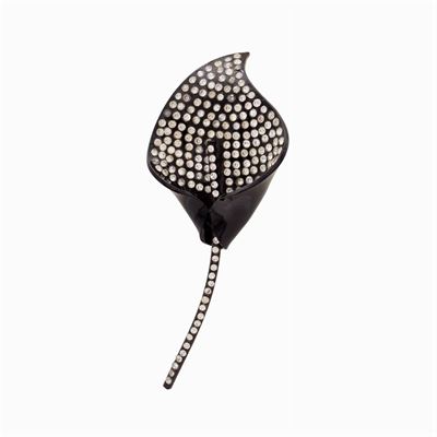 Spilla Bijou Vintage a Motivo Floreale