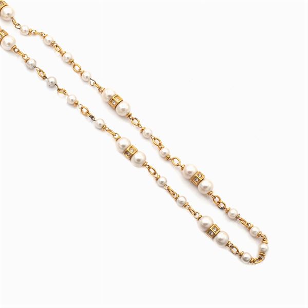 Cascio, collana bijou vintage