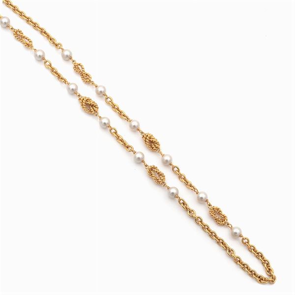 Cascio, collana bijou vintage