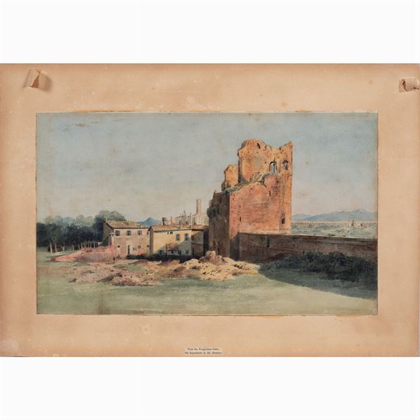 Italian painter  (19th-20th century)  - Auction OLD MASTER PAINTINGS AND FURNITURE FROM VILLA SAMINIATI AND PRIVATE COLLECTIONS - Colasanti Casa d'Aste