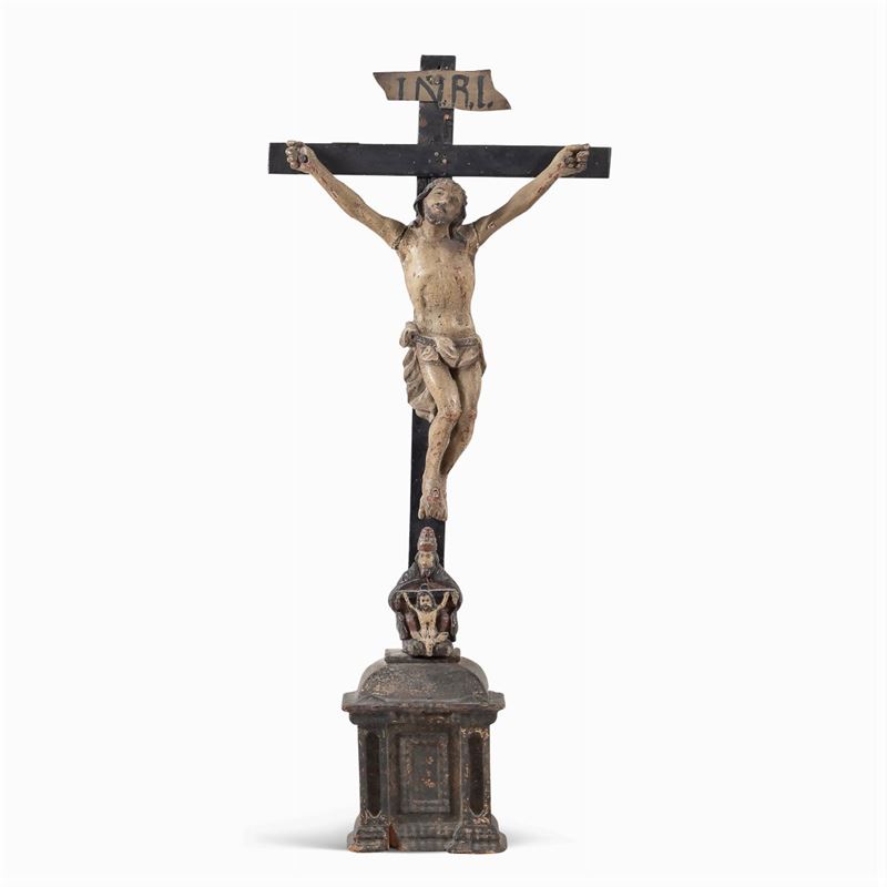 Crocefisso in Legno Laccato