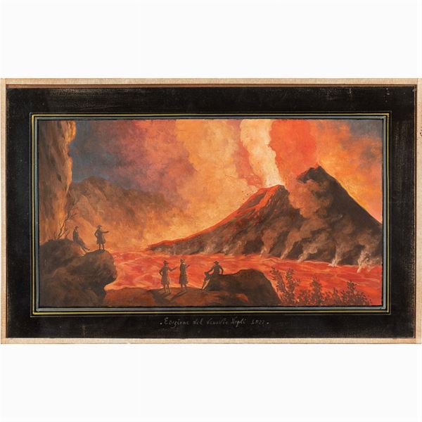 Neapolitan school  (19th-20th century)  - Auction OLD MASTER PAINTINGS AND FURNITURE FROM VILLA SAMINIATI AND PRIVATE COLLECTIONS - Colasanti Casa d'Aste