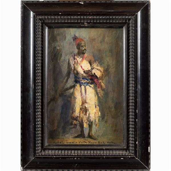 French painter  (19th-20th century)  - Auction OLD MASTER PAINTINGS AND FURNITURE FROM VILLA SAMINIATI AND PRIVATE COLLECTIONS - Colasanti Casa d'Aste