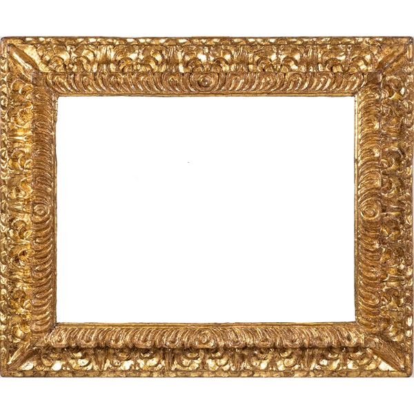 Antique giltwood frame  (Italy, 18th century)  - Auction OLD MASTER PAINTINGS AND FURNITURE FROM VILLA SAMINIATI AND PRIVATE COLLECTIONS - Colasanti Casa d'Aste