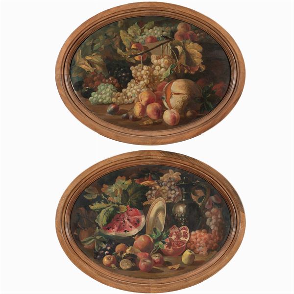 Neapolitan school  (late 19th-20th century)  - Auction OLD MASTER PAINTINGS AND FURNITURE FROM VILLA SAMINIATI AND PRIVATE COLLECTIONS - Colasanti Casa d'Aste