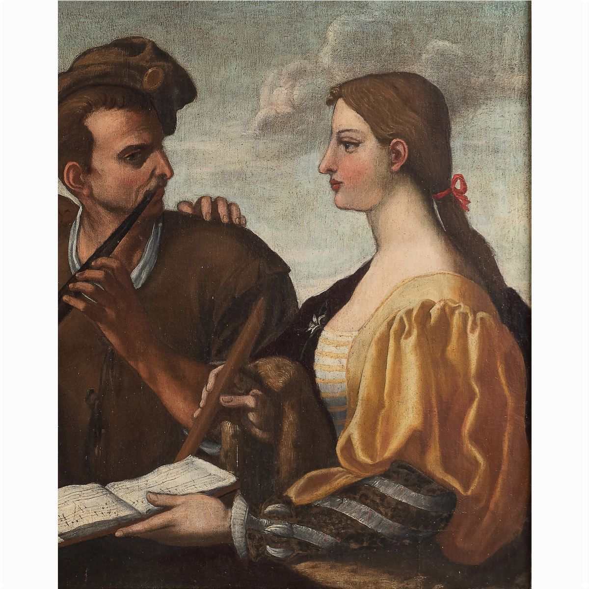 Bernardino Licinio, Copia da